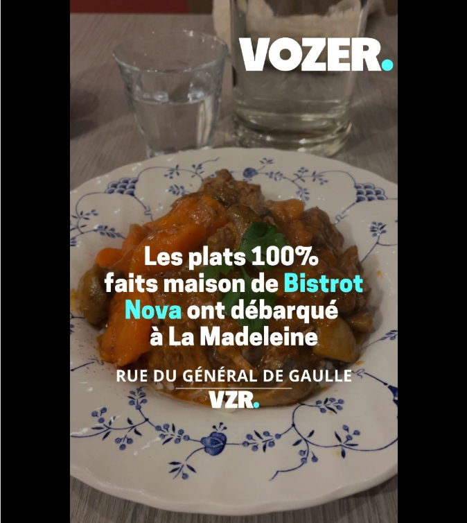 Vidéo Vozer Nouveau restaurant à La Madeleine